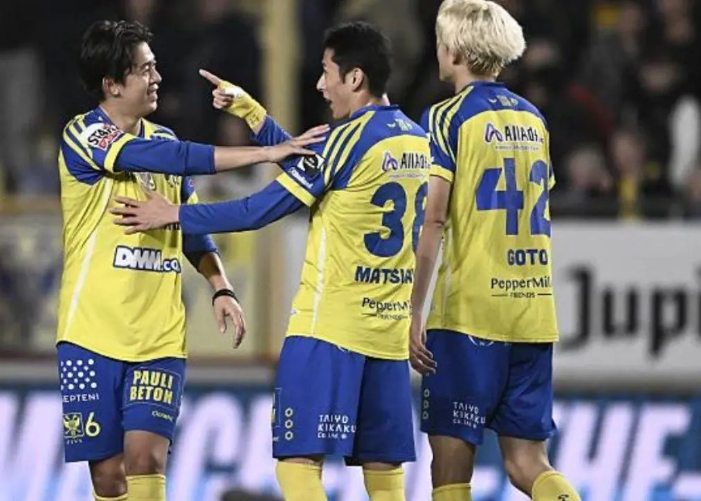 آتش‌بازی‌های یک تیم ژاپنی در لیگ بلژیک!