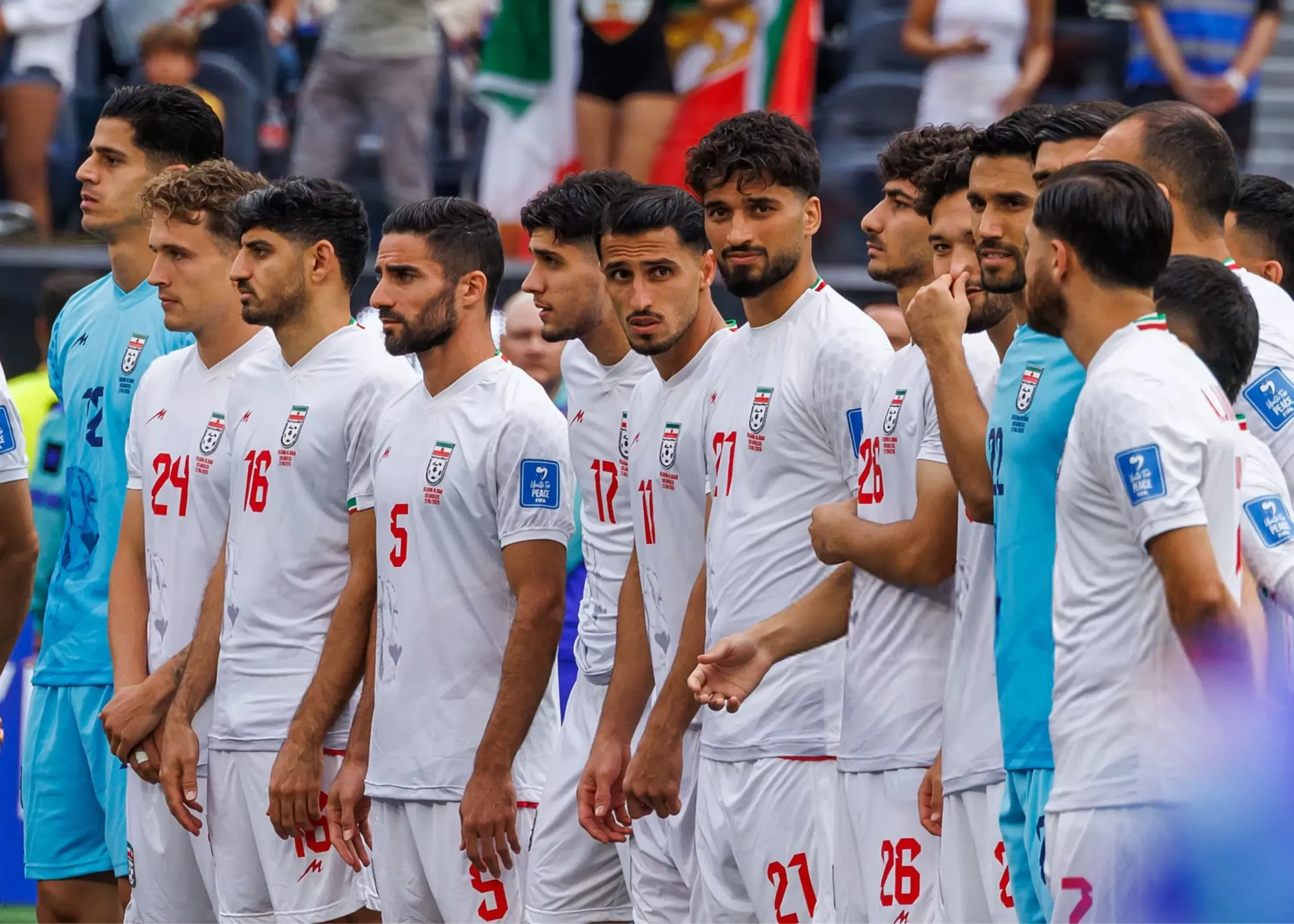 لحظه توقف جشن ملی پوشان در تیخوانا!