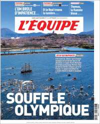 صفحه اول روزنامه L-EQUIP